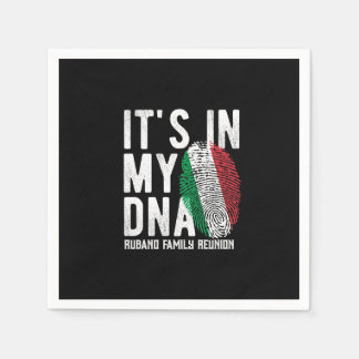 Italiaans Reüniefeest Servet