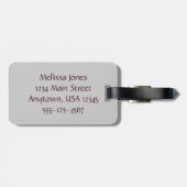 Italiaans Riviera, Cinque Terre, Beach Umbrellas Bagagelabel (Achterkant horizontaal)