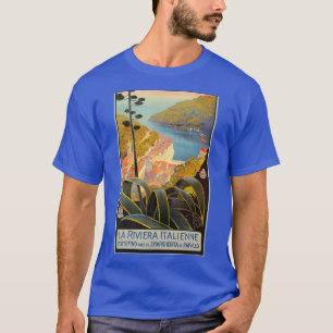  Italiaans Riviera Travel Portofino T-shirt
