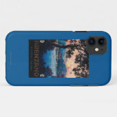 Italiaans Riviera Travel Poster Case-Mate iPhone Case (Achterkant (horizontaal))