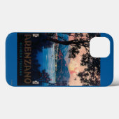 Italiaans Riviera Travel Poster Case-Mate iPhone Case (Achterkant (horizontaal))