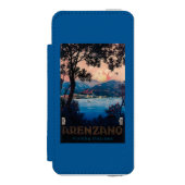 Italiaans Riviera Travel Poster Incipio iPhone Portemonnee Hoesje (Voorkant Agenda)