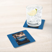 Italiaans Riviera Travel Poster Kartonnen Onderzetters (Insitu)