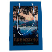 Italiaans Riviera Travel Poster Medium Cadeauzakje (Voorkant)