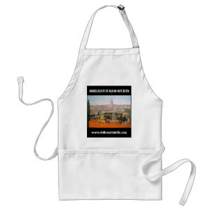 Italiaans Roman Food Apron Standaard Schort