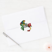 Italiaans Ronde Sticker (Envelop)