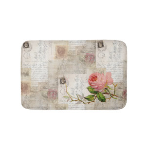 Italiaans roze roze roze bathmat Badmat