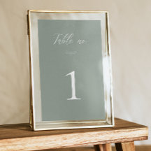 Italiaans Sage Green Waterverf House Wedding