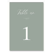 Italiaans Sage Green Waterverf House Wedding Kaart (Voorkant)