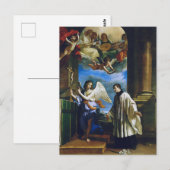 Italiaans Saint Aloysius Gonzaga Briefkaart (Voorkant / Achterkant)
