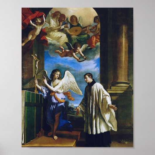 Italiaans Saint Aloysius Gonzaga Poster (Voorkant)