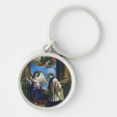 Italiaans Saint Aloysius Gonzaga Sleutelhanger (Voorkant)