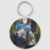 Italiaans Saint Aloysius Gonzaga Sleutelhanger (Achterkant)