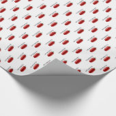 Italiaans San Marzano Tomaat Cadeaupapier (Hoek)