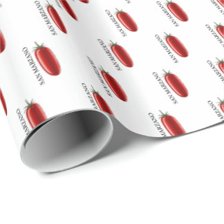 Italiaans San Marzano Tomaat Cadeaupapier