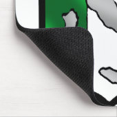 italiaans schild Italiaanse vlag italiaanse kaart Muismat (Hoek)