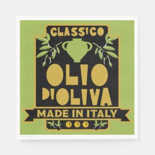  Italiaans Schort van olijfolie Servet