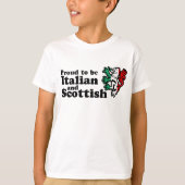 Italiaans Schots T-shirt (Voorkant)