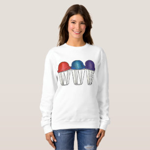 Italiaans Shaved Ice Snocone Sno Cone Sweatshirt