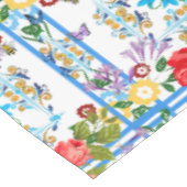 Italiaans, Siciliaans, floreel, majolica-patroon Tafelkleed (Gekanteld)