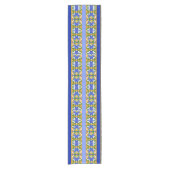 Italiaans, Siciliaanse kunst, majolica-patroon Korte Tafelloper (Voorkant)