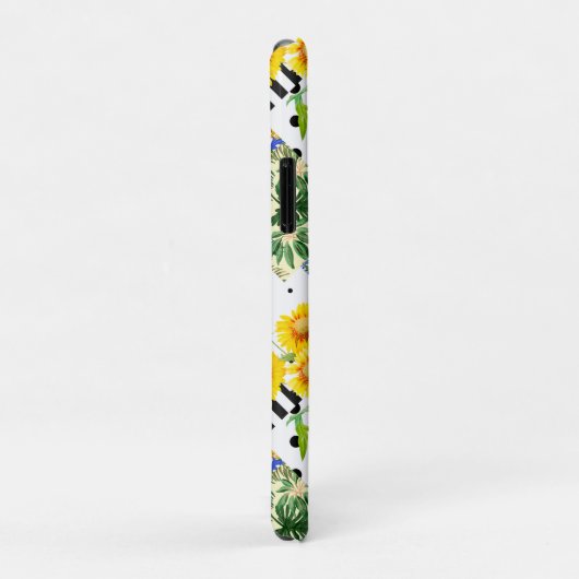 Italiaans,Siciliaanse kunst,patchwork,zomerbloemen Case-Mate iPhone Case (Achterkant/rechts)