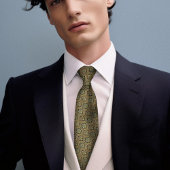 Italiaans Silk Primrose Floral Mannen Stropdas