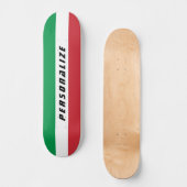 Italiaans skateboarddek met aangepast ontwerp persoonlijk skateboard (Voorkant)