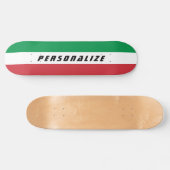 Italiaans skateboarddek met aangepast ontwerp persoonlijk skateboard (Horizontaal)