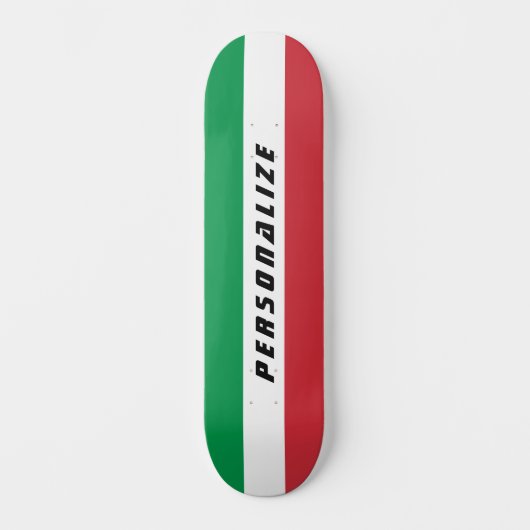 Italiaans skateboarddek met aangepast ontwerp persoonlijk skateboard (Voorkant)