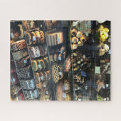 Italiaans snoep in een etalage legpuzzel (Horizontaal)