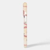 Italiaans Spaans Majolica Roze Bloemen Waterverf Case-Mate iPhone Case (Achterkant / Links)