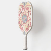 Italiaans Spaans Majolica Roze Bloemen Waterverf Pickleball Paddle (Links)