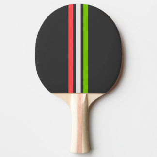 Italiaans sport gestreept pingpongbat tafeltennisbatje