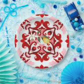 Italiaans stijl, tegels, majolica, citroen, all-ov papieren bordje (Feest)