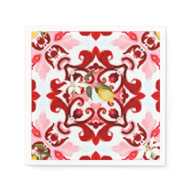 Italiaans stijl, tegels, majolica, citroen, all-ov