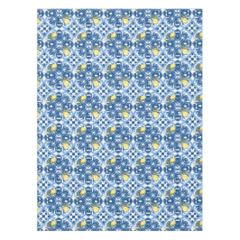 Italiaans stijl, tegels, majolica, citroen, all-ov tafelkleed