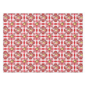 Italiaans stijl, tegels, majolica, citroen, all-ov tafelkleed (Voorkant (Horizontaal))