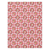 Italiaans stijl, tegels, majolica, citroen, all-ov tafelkleed (Voorkant)