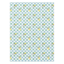 Italiaans stijl, tegels, majolica, citroen, all-ov tafelkleed