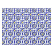 Italiaans stijl, tegels, majolica, citroen, all-ov tafelkleed (Voorkant (Horizontaal))