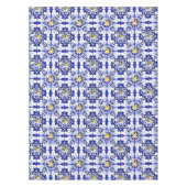 Italiaans stijl, tegels, majolica, citroen, all-ov tafelkleed (Voorkant)