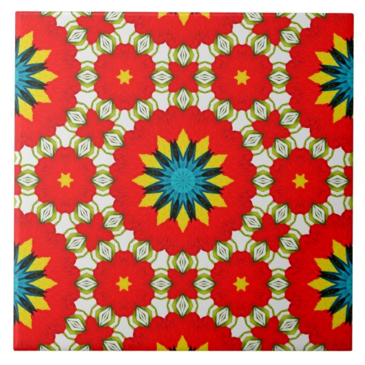 Italiaans stijl, tegels, majolica, citroen, all-ov tegeltje (Voorkant)