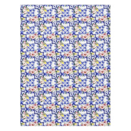 Italiaans stijl, tegels, majolica, citroen All-Ove Tafelkleed