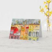 Italiaans straatwenskaart kaart (Gele Bloem)