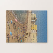 Italiaans strand in Gallipoli, Puglia Legpuzzel (Horizontaal)