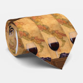 Italiaans Stropdas van wijnglas (Opgerold)