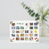 Italiaans symbool briefkaart (Staand voorkant)