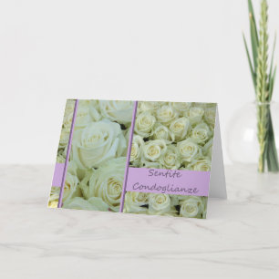italiaans sympathie Sentite Condoglianze Kaart