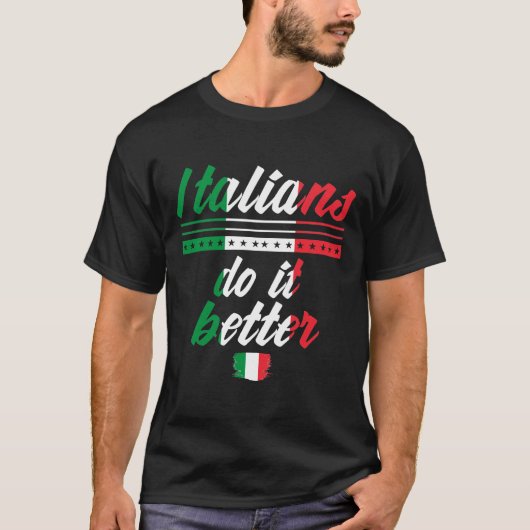 Italiaans T-shirt (Voorkant)